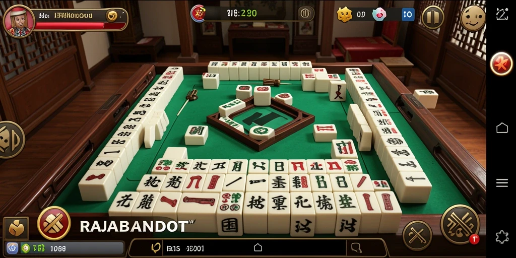 Tampilan Gameplay RAJABANDOT yang menarik dan penuh warna.