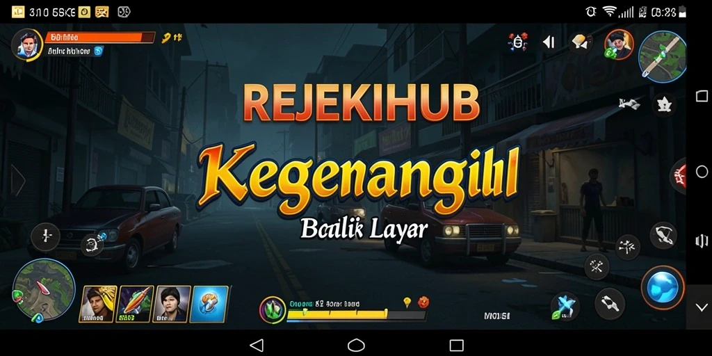 Tangkapan layar mendebarkan dari gameplay REJEKIHUB yang menampilkan suasana horor.