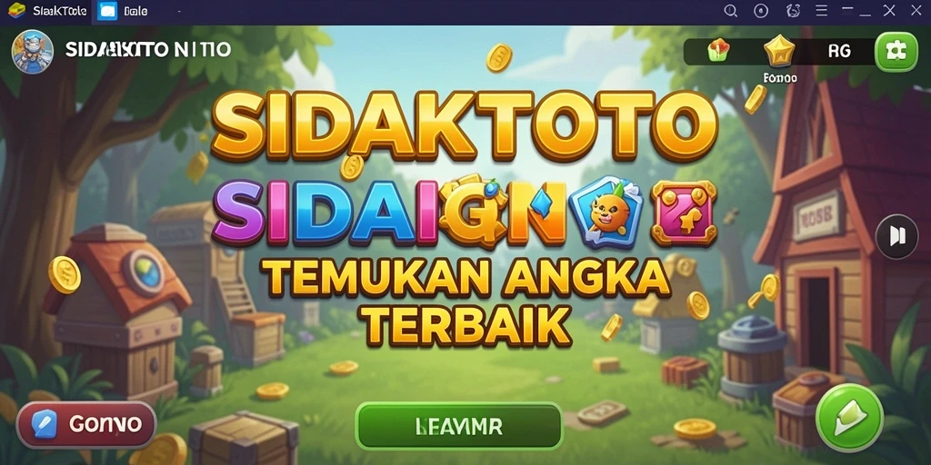 Tangkapan layar menunjukkan gameplay mendebarkan SIDAKTOTO.