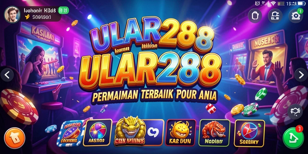 Tampilan gameplay ULAR288 yang seru dan menarik.